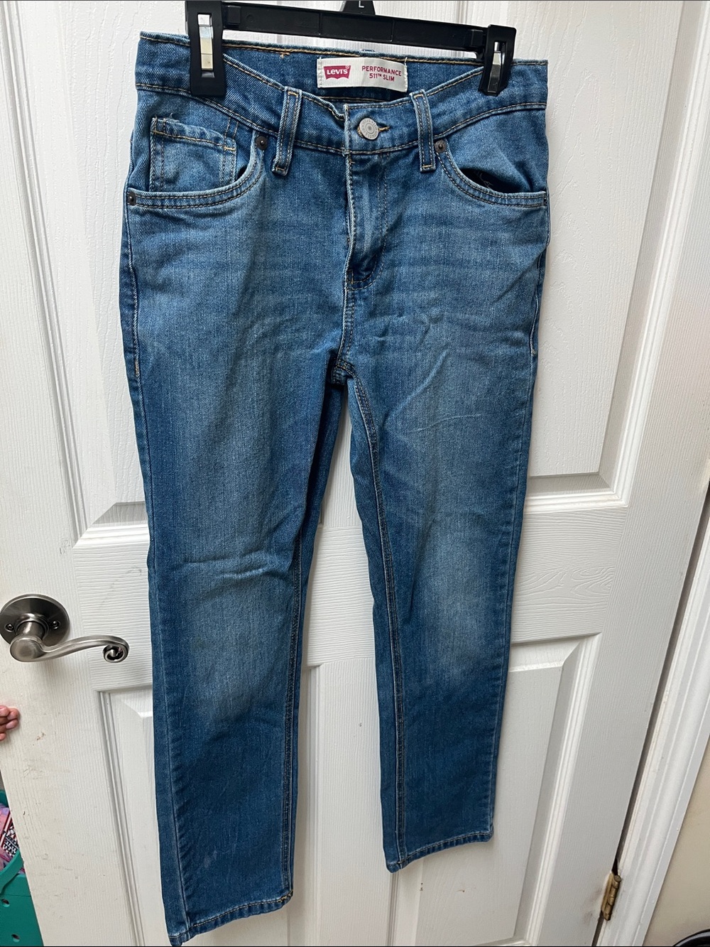 Levi's Kids Blue Straight Leg Jeans